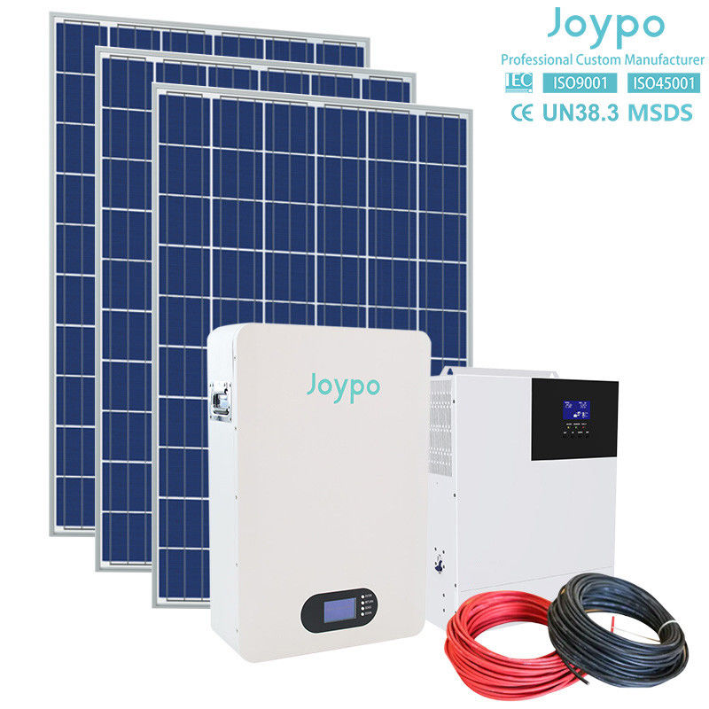 Baterai Baterai 51.2V 5KWH LiFePO4 Baterai Dengan Smart BMS Dan Display