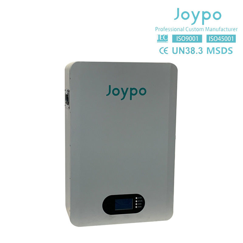 Joypo Wall Mounted 5KWH 10KWH LiFePO4 Baterai Isi Ulang Untuk Penyimpanan Energi Surya