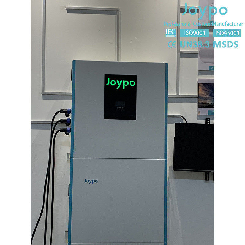 Rumah Sistem penyimpanan energi surya Inverter fase tunggal Dan penyimpanan baterai 51.2V
