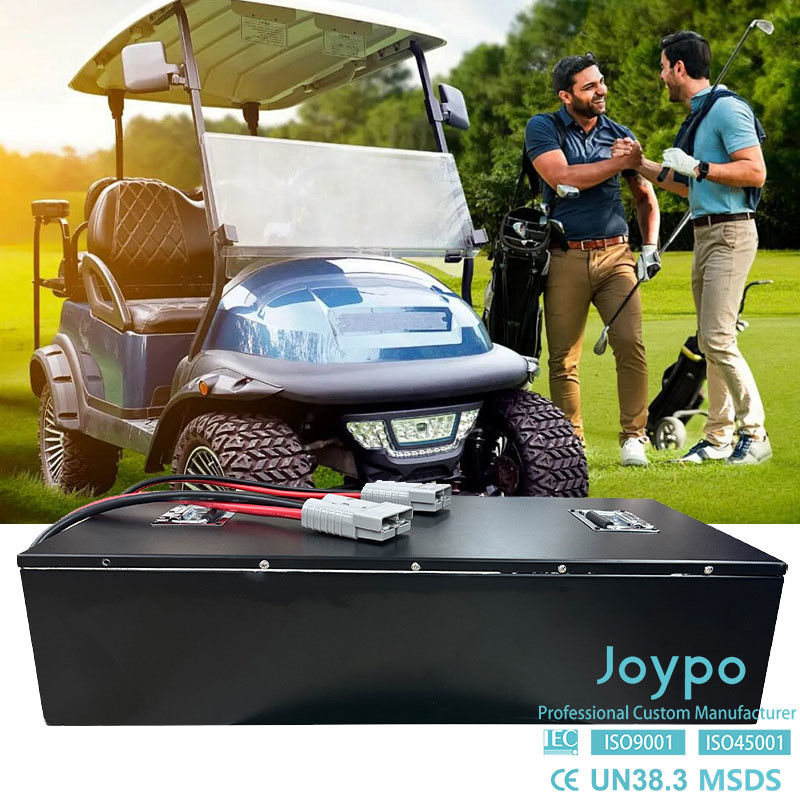 Deep Cycle 72V Lithium Golf Cart Baterai 100Ah 150Ah 200Ah Untuk Security Service Carts