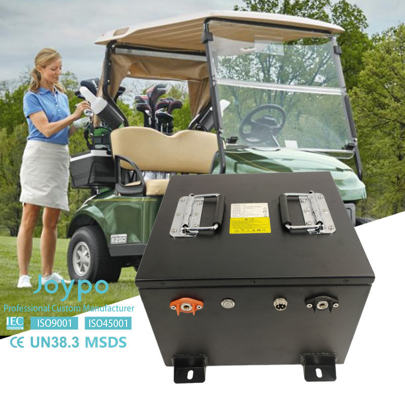 72V 60V 48V 36V 24 Volt Lithium Golf Buggy Baterai 100Ah Lifepo4 Baterai Disesuaikan