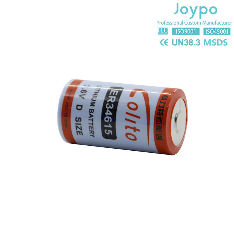 ER34615 3.6V Lithium Battery Cell 19000MAH Baterai Lithium Thionyl Chloride Hidup Panjang