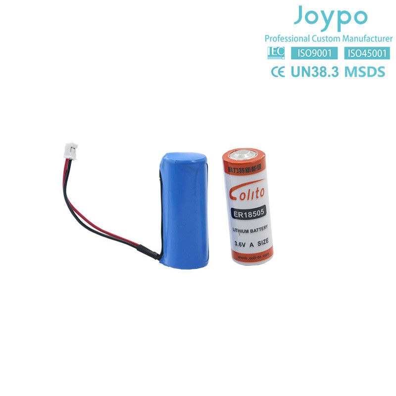 ER18505 Sel Baterai Litium Utama 3.6V 4000mAh Sel Bobbin Ukuran A