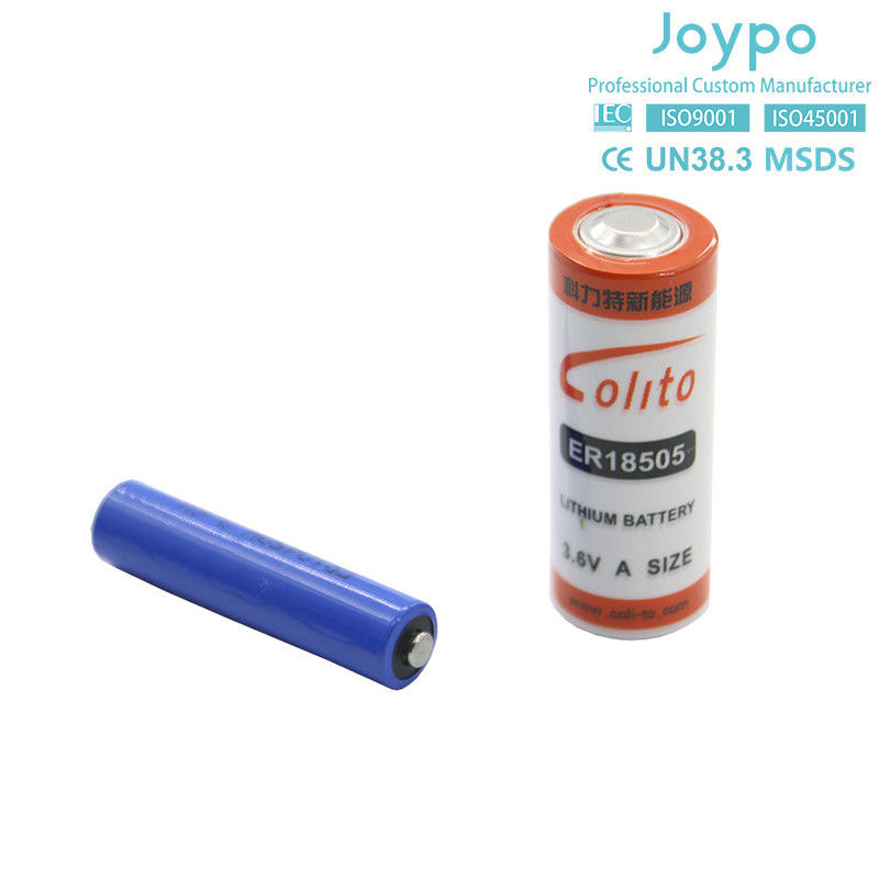 ER18505 Sel Baterai Litium Utama 3.6V 4000mAh Sel Bobbin Ukuran A