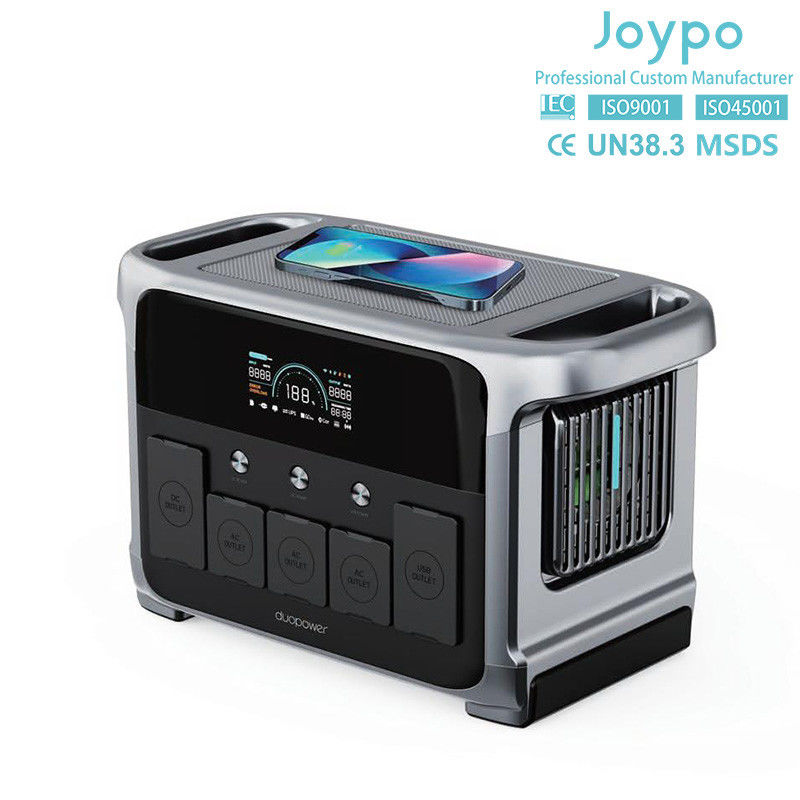 Paket Baterai Lithium Ion Portable 1200W China Tenaga Surya Untuk Pesta Luar Ruangan Dan Camping