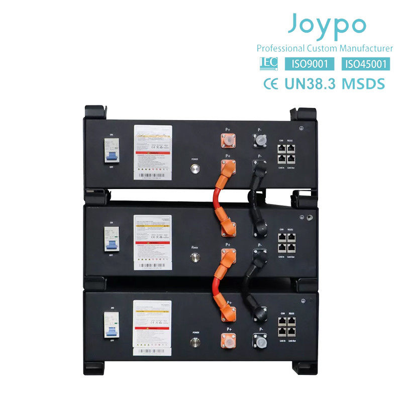 51.2V 100Ah LiFePO4 Lithium Server Rack Baterai Untuk Sistem Penyimpanan Energi Surya