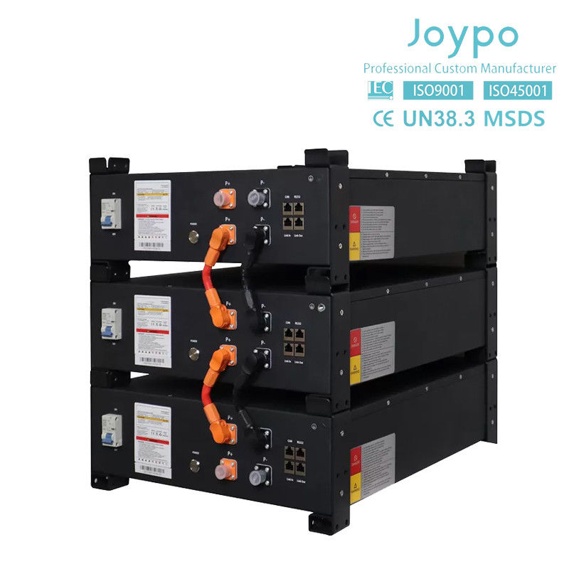 51.2V 100Ah LiFePO4 Lithium Server Rack Baterai Untuk Sistem Penyimpanan Energi Surya