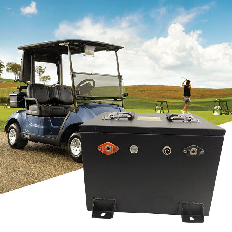 51.2V 48V 60Ah Lithium Deep Cycle Golf Cart Baterai Untuk Golf Buggy Dengan Smart BMS