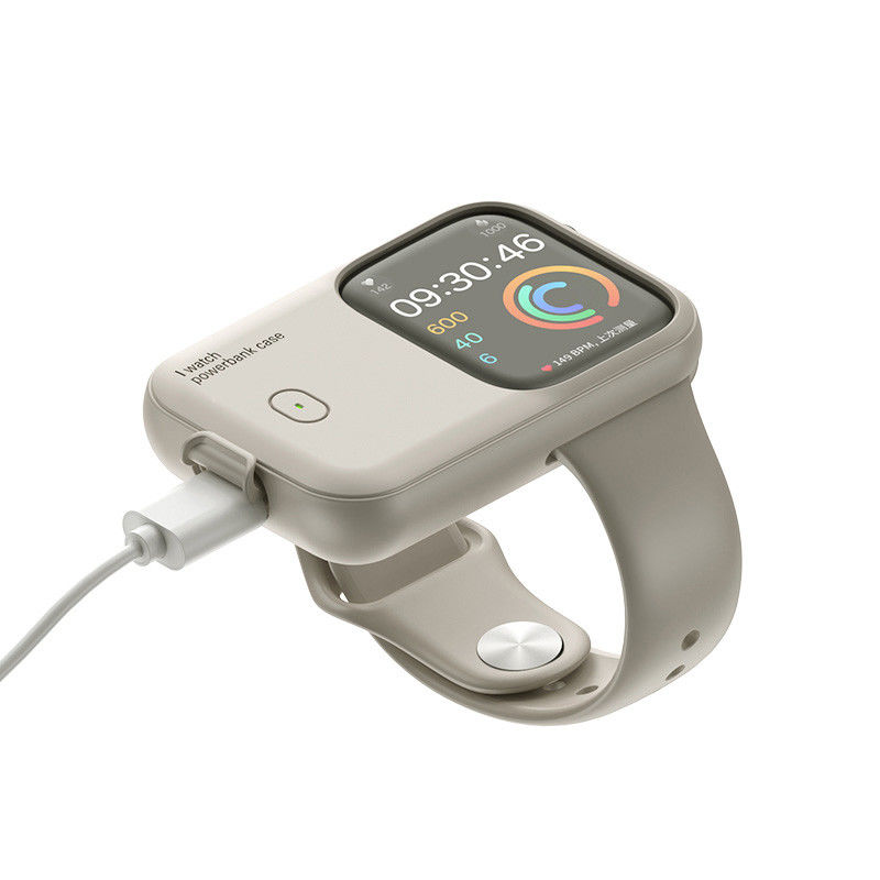Lithium Ion Polymer Baterai magnetik Wireless Charging Portable Power Bank untuk Apple Watch