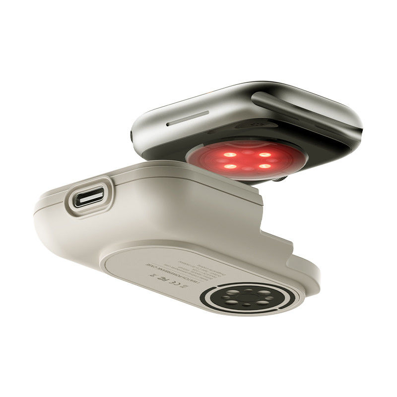 Lithium Ion Polymer Baterai magnetik Wireless Charging Portable Power Bank untuk Apple Watch