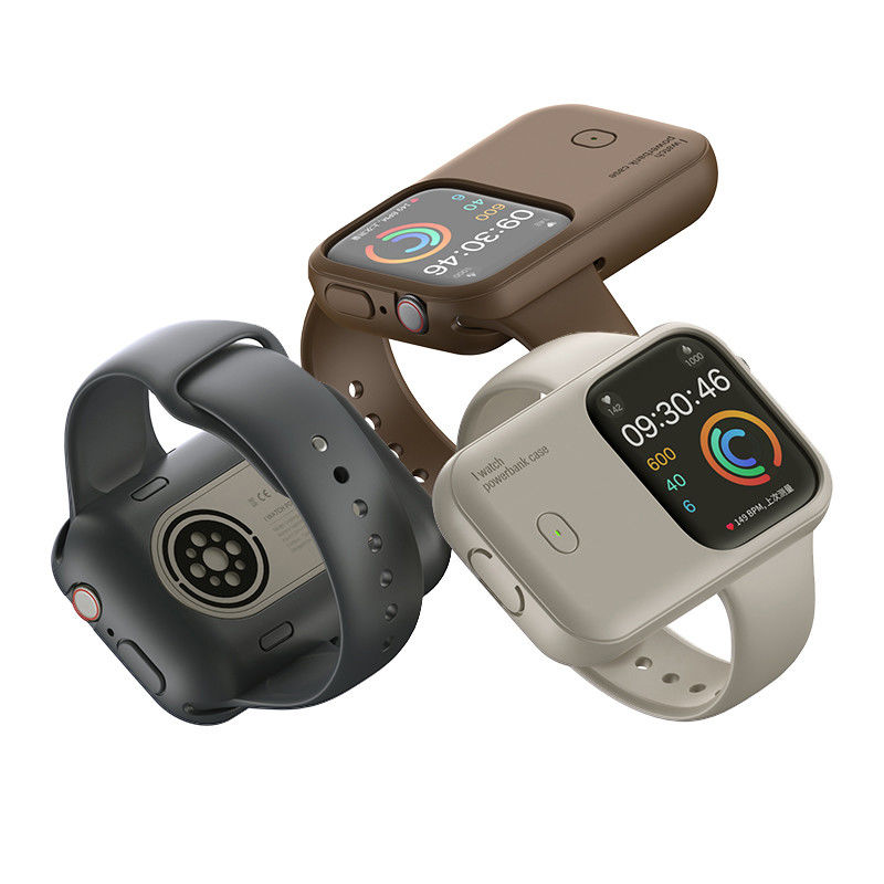 Lithium Ion Polymer Baterai magnetik Wireless Charging Portable Power Bank untuk Apple Watch