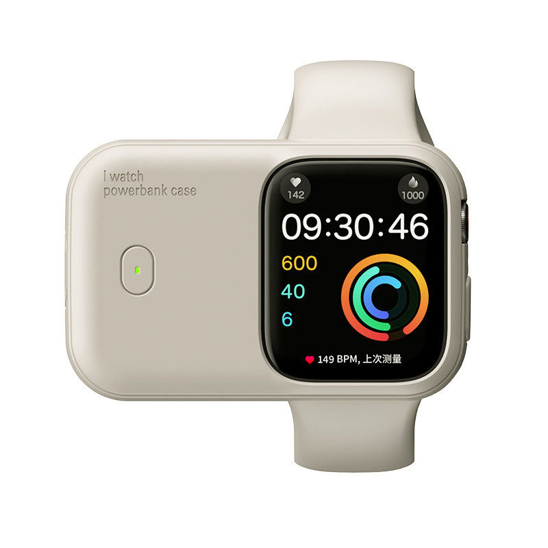 Apple Watch Power Bank 1200mAh Portable Wireless Charger untuk untuk Apple Ultra 2 SE 9 8 7 6 5 4
