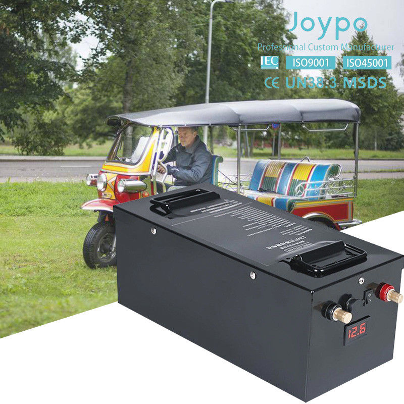 50Ah 100Ah 150Ah 200Ah 48V Lithium LiFePO4 Baterai untuk Auto Rickshaw dan Truk Kargo bertenaga listrik