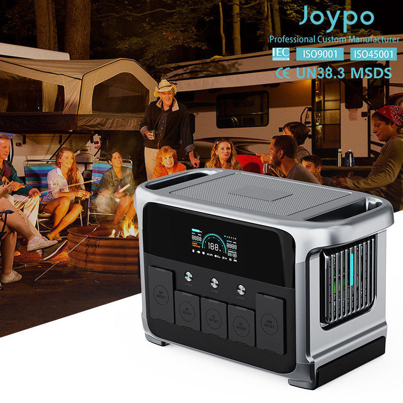 1200W Solar Generator Portable Power Station Untuk Camping dengan inverter bidirectional