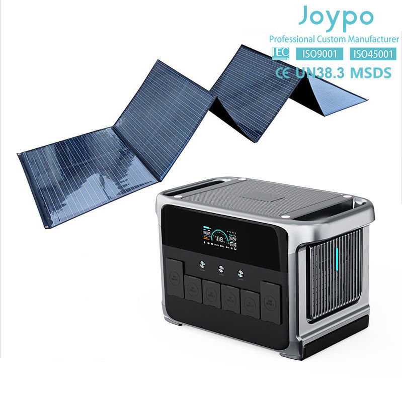 4.8kW 2.4kW Solar Energy Portable Power Station Generator Lifepo4 Untuk Backup Emergency Camping