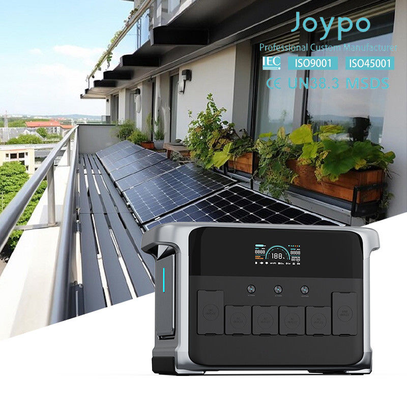Sistem Daya Cadangan UPS 2400W 2kva 110V 220V Generator Surya Diam Untuk Perumahan