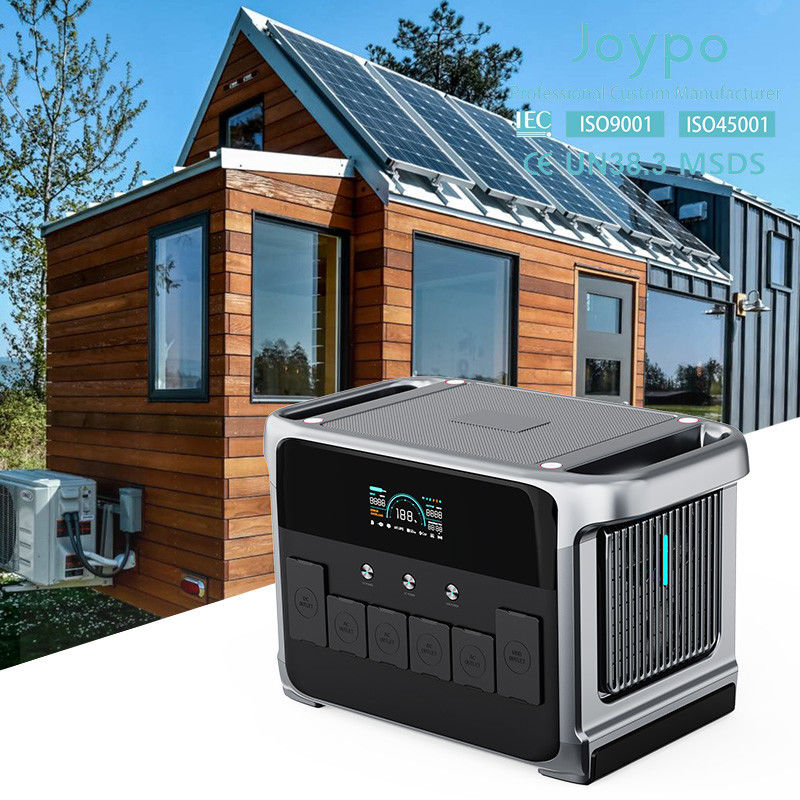 All In One generator surya 48V 45Ah Baterai cadangan Power Station UPS Rumah Dengan Inverter 2400W