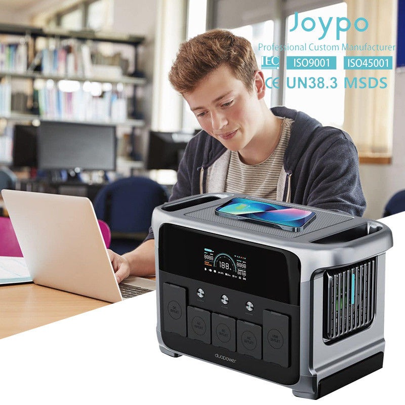 Semua dalam Satu Baterai Portable Solar Backup System Dengan Monitor Dan Kontrol APP 1152Wh 45Ah 25.6V